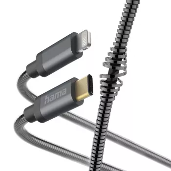 Hama Metal USB-C to Lightning kaabel 1,5 m, antratsiit