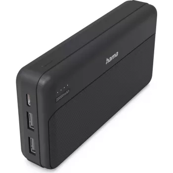 Hama Power Pack Pocket 20 20000 mAh 2x USB-A antratsiit