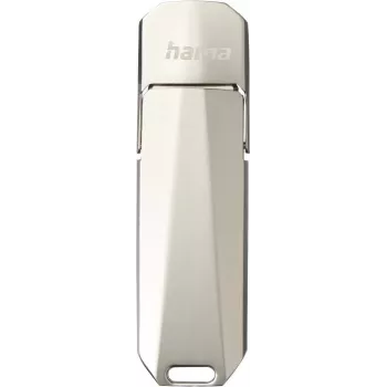 Hama Uni-C Deluxe USB-mälupulk 128 GB USB Type-C 3.2 Gen 1 hõbedane 00213100