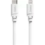 Hama USB-C - Lightning MFi laadimis- ja andmekaabel, 2 m, valge 00201816