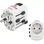 Hama World Travel Pro universaalne reisiadapter, 3-pooluseline, 1500W, valge 00223465