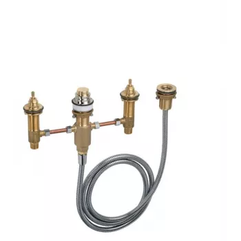 Hansgrohe Vannisegisti HG 4-auguline Põhikomplekt Peidetud Paljastatud