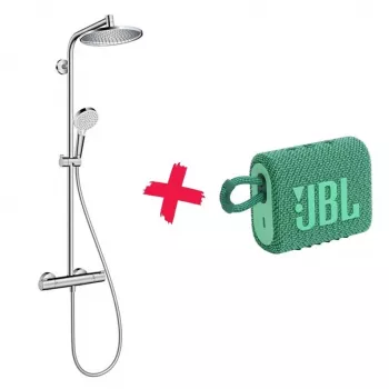 Hansgrohe Crometta S Dušisüsteem 2 pead Seinale Kroom