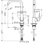 HANSGROHE Focus Köögisegisti 31820000 Kroom