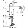 HANSGROHE Logis Bidet Segisti 71200000 põhjaga
