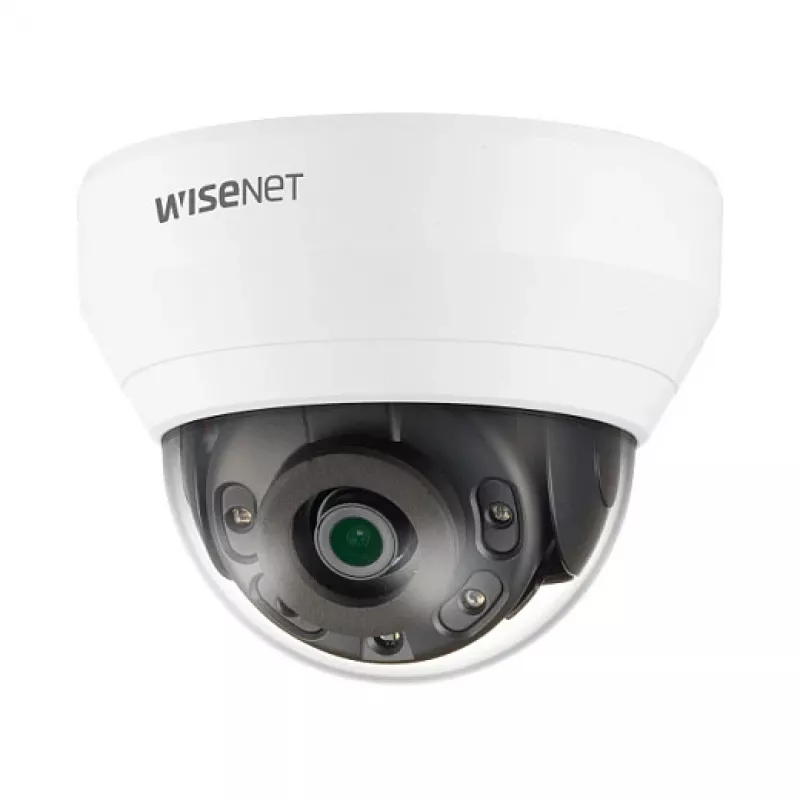 HANWHA VISION QND-6012R1 2MP Indoor Fixed Dome IP Camera with 2.8mm Lens, IR, WDR, PoE