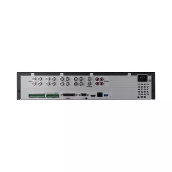HANWHA WISENET HRX-1635 16-kanaliline hübriidvideomagnetofon, 4K HDMI, 40TB salvestusmaht, H.265