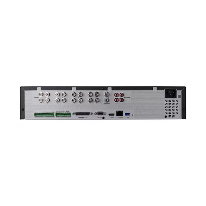 HANWHA WISENET HRX-1635 16-kanaliline hübriidvideomagnetofon, 4K HDMI, 40TB salvestusmaht, H.265