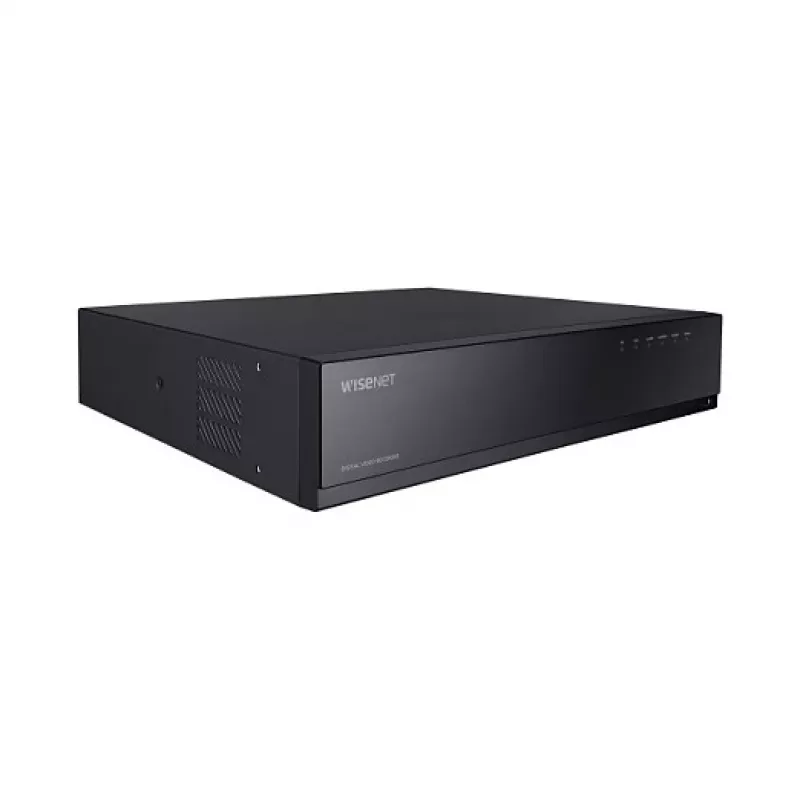 HANWHA WISENET HRX-1635 16-kanaliline hübriidvideomagnetofon, 4K HDMI, 40TB salvestusmaht, H.265