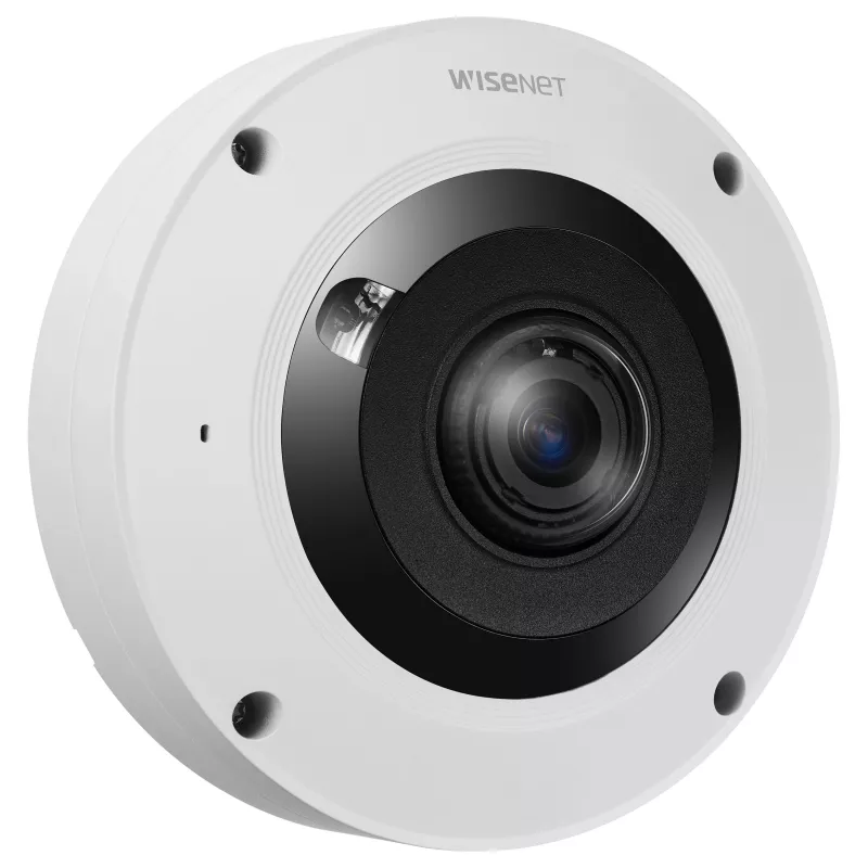 Hanwha XNF-9013RV 12MP välistingimustes kasutatav kalasilm-IP-kaamera PoE, IR, IP66, IK10
