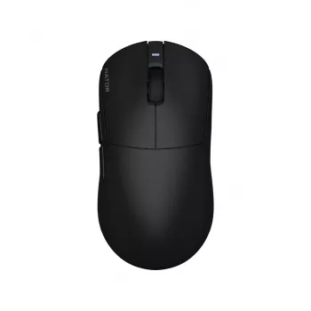 Hator Quasar 3 Pro juhtmevaba mänguhiir - 26000 DPI optiline andur, 2.4GHz, USB-C, RGB, must