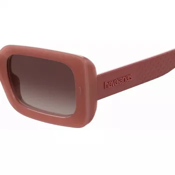 HAVAIANAS Women's Sampa-2LF Päikeseprillid - Must raam, Hall lääts, 51mm