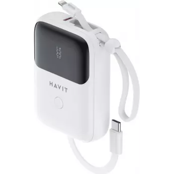 Havit PB5215 akupank 10000mAh valge