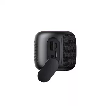 HAVIT SK809BT kaasaskantav Bluetooth 5.0 kõlar 5W IPX5 veekindel TWS USB-C AUX MicroSD must