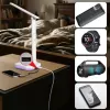 Hawk HWDL001WH LED Lauvalamp Valge, 7W Puutetundlik Dimmer, 3 Värvitemperatuuri, USB Laadimisport