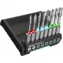 HAZET 2304SH-11 8-osaline otsakute komplekt, sisemine Torx ja kuuskant, 1/4 tolli otsak, magnetiline hoidik