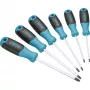 HAZET 811T/6 Töökoja kruvikeerajate komplekt 6-osaline sise-TORX (TX10-TX30)