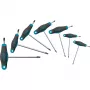 HAZET 829KKT/7 T-profiiliga Torx-kruvikeerajate komplekt, 7-osaline (T10-T40)
