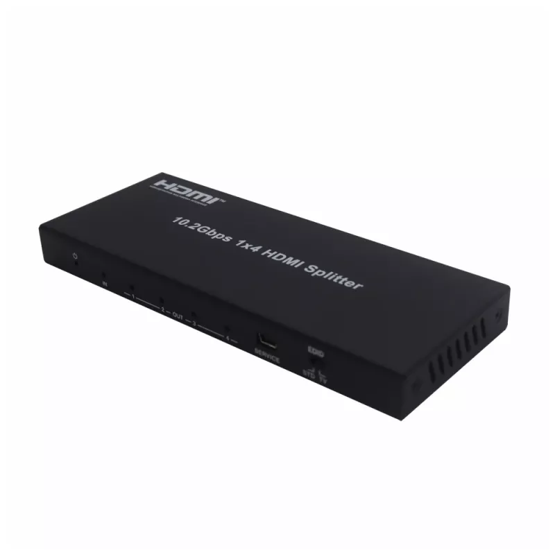 HDCVT HDC-SP914CN 1x4 HDMI 1.4 jaotur 4K koos EDID-haldusega