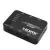 HDCVT HDS-B51 5x1 HDMI 2.0 lüliti 4K@60Hz HDR10 Dolby Vision HDCP 2.2 18Gbps IR-puldiga