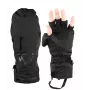 HeatX HEES0029 Soojendusega kindad, silmkoelise kätisega, 3 kuumustaset, laetavate akudega, puuteekraaniga ühilduvad, tumehall, suurus XL, unisex