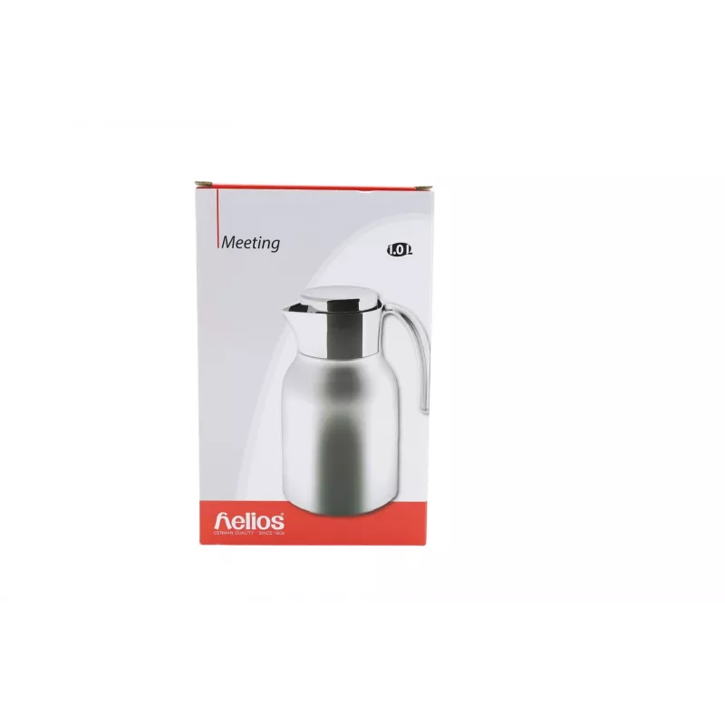 Helios Stainless Steel Insulated Jug Meeting 1.0 l