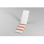 HellermannTyton HELASIGN iselamineeruvad kaablimärgised, punane/läbipaistev, 19 x 38 mm, 60 märgist (10 lehte, 6 tk lehel), PVC 598-31402