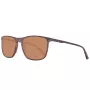 Helly Hansen HH5004-C01-57 Meeste Ristkülikukujulised Päikeseprillid, Must Raam, Hall Lääts, 57/18/140 mm
