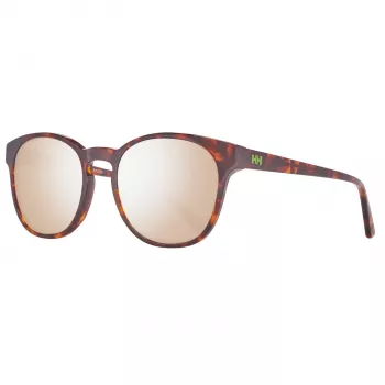 HELLY HANSEN HH5005-C02-51 Unisex Ristkülikukujulised Polariseeritud Päikeseprillid - Must Raam Suitsuläätsed 51/20/140 mm