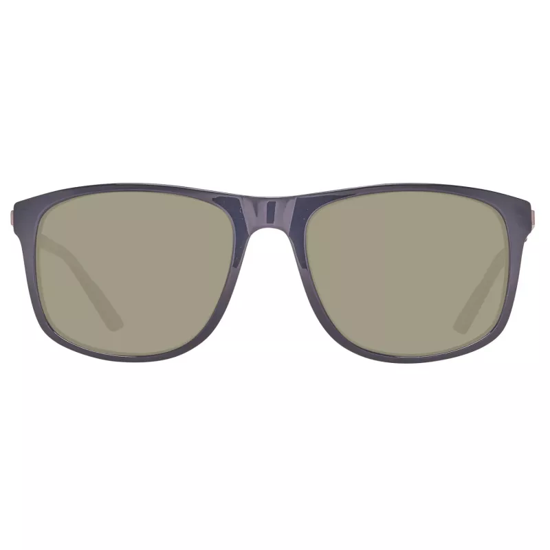 Helly Hansen HH5016-C03-56 Meeste polariseeritud päikeseprillid, must raam, suitsuhall lääts, 56/18/140 mm