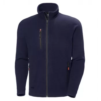 Helly Hansen Oxford Navy meeste fliisjope - 100% polüester, 300 g/m², täispikk tõmblukk, suurus L