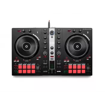 Hercules DJ Essentials Kit koos DJControl Inpulse 200, DJMonitor 32 kõlarite ja HDP DJ45 kõrvaklappidega