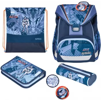 Herlitz UltraLight Plus TechMech Kooliseljakott