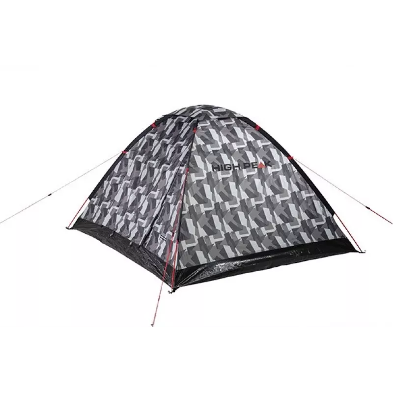 High Peak Beaver 3 Camouflage kuplitelk - 3 inimesele, veekindel 2000mm, klaaskiust vardad