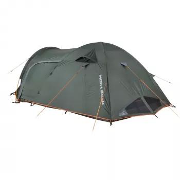 High Peak Kira 4.1 Kuplitelk (tumeroheline/hall, tunnelvestibüüliga, Climate Protection 80)