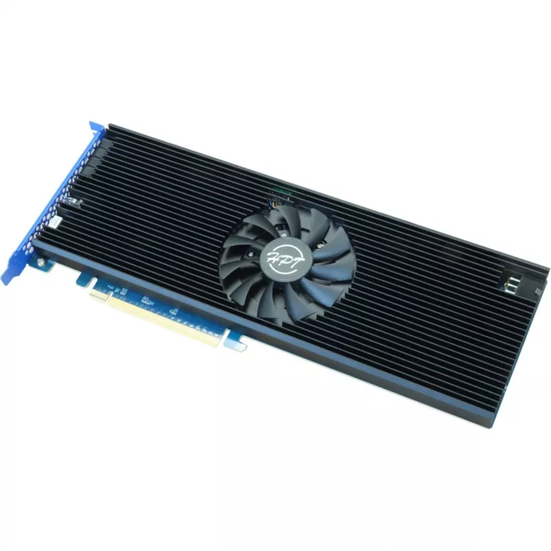 HIGHPOINT Rocket 1608A PCIe Gen5 x16 8-M.2 NVMe lüliti adapterkaart
