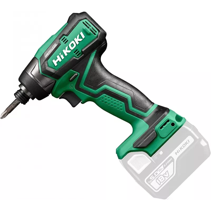 HIKOKI WH18DD 18V akulöökmutterkeeraja, 0-3200 p/min, 0-400 IPM