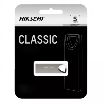 Hiksemi Classic 16GB USB 2.0 mälupulk - metall, hõbedane