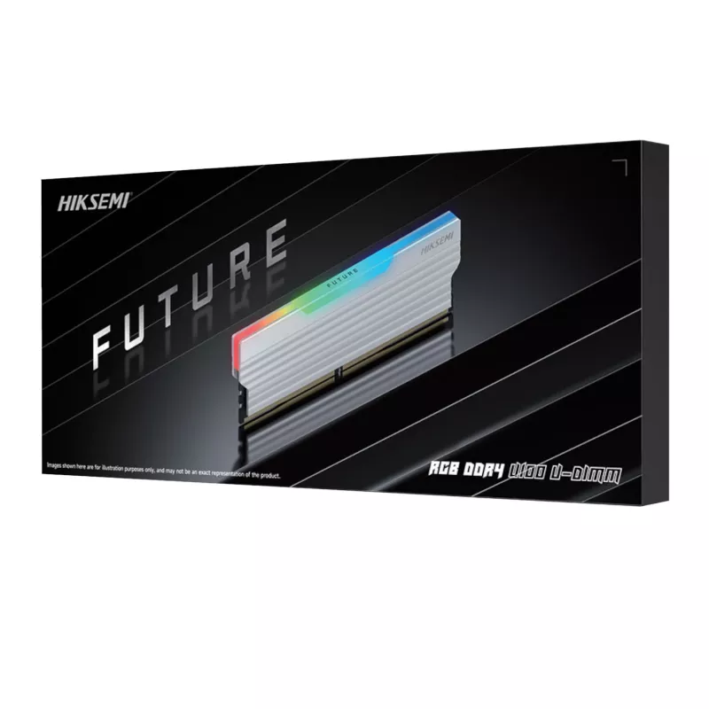 Hiksemi Future RGB 16GB 3600MHz DDR4 lauaarvuti mängumälu, valge