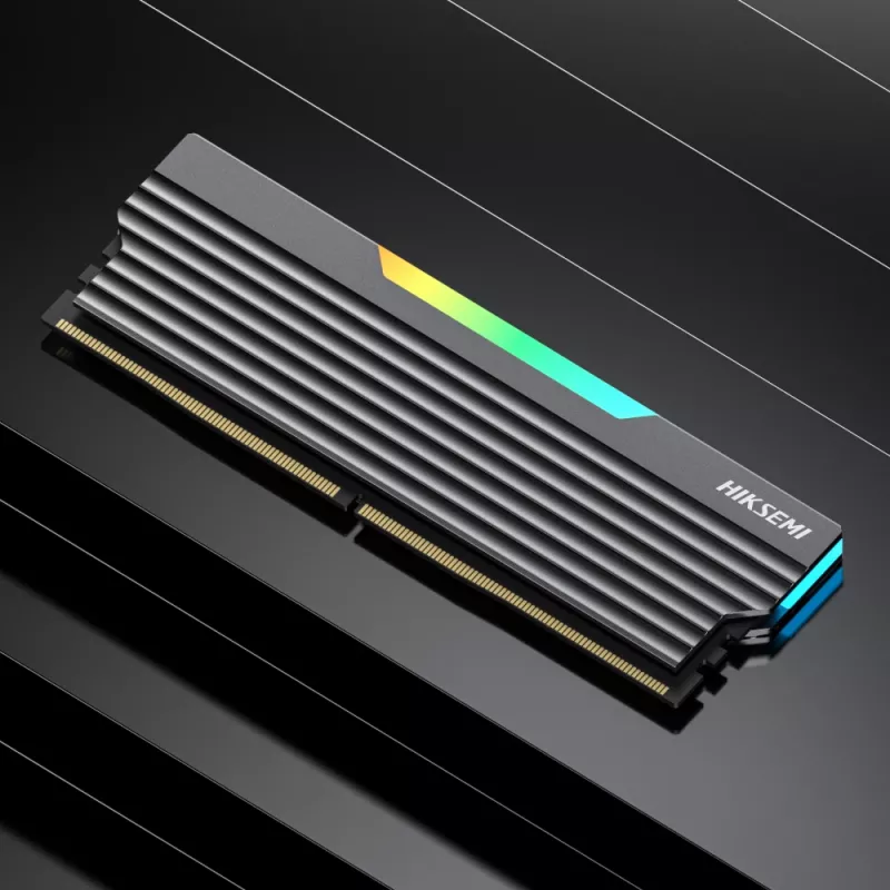 HIKSEMI Future RGB 32GB (2x16GB) 6000MHz DDR5 UDIMM mälukomplekt, CL30, must