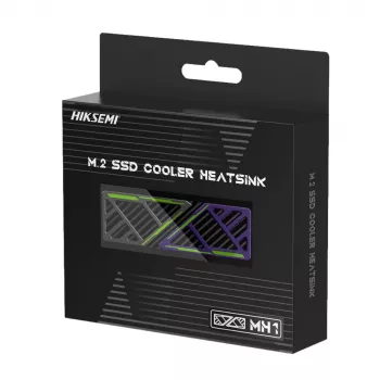Hiksemi M.2 SSD Jahutusradiaator MH1 - Alumiiniumsulamist Passiivne Radiator Vase Soojustoruga NVMe 2280 jaoks, Must