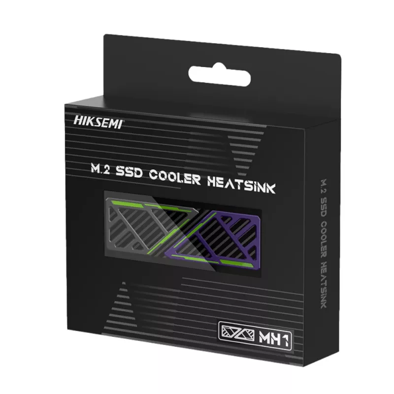 Hiksemi M.2 SSD Jahutusradiaator MH1 - Alumiiniumsulamist Passiivne Radiator Vase Soojustoruga NVMe 2280 jaoks, Must