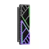 Hiksemi M.2 SSD Jahutusradiaator MH1 - Alumiiniumsulamist Passiivne Radiator Vase Soojustoruga NVMe 2280 jaoks, Must