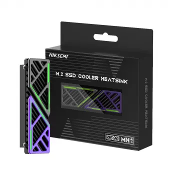 Hiksemi M.2 SSD Jahutusradiaator MH1 - Alumiiniumsulamist Passiivne Radiator Vase Soojustoruga NVMe 2280 jaoks, Must