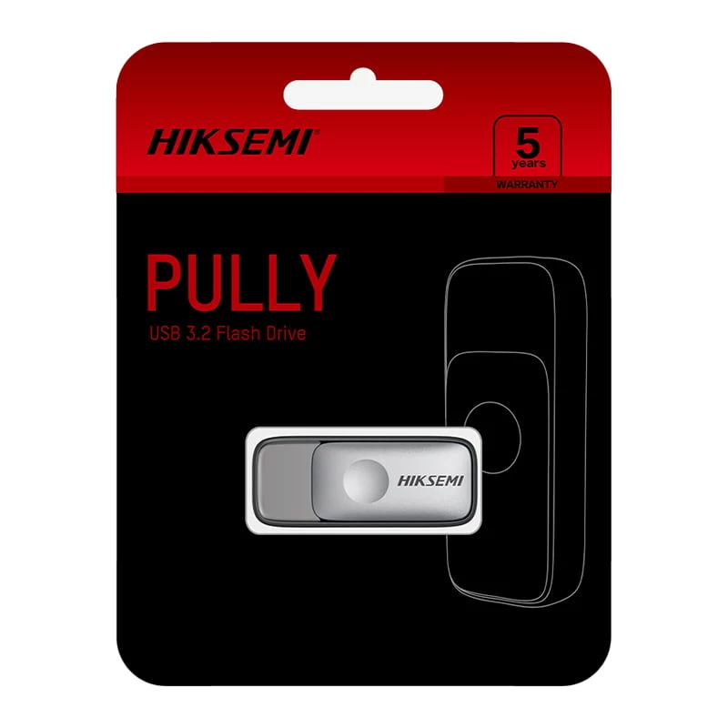 HIKSEMI Pully 32GB USB 3.2 Gen 1 mälupulk USB-A sissetõmmatav must