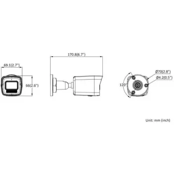 Hikvision DS-2CD1023G2-LIU(2.8MM)PL Smart Hybrid Light IP-kaamera - 1080p