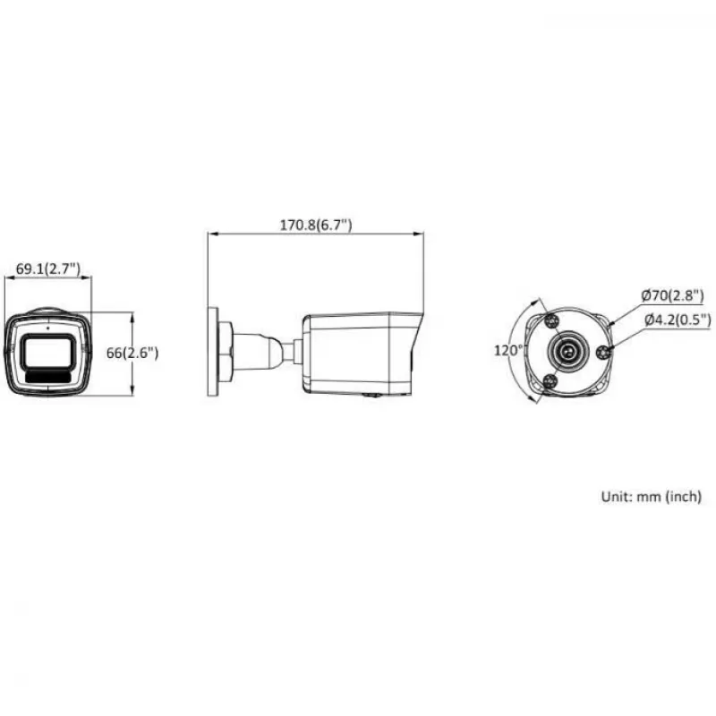 Hikvision DS-2CD1023G2-LIU(2.8MM)PL Smart Hybrid Light IP-kaamera - 1080p