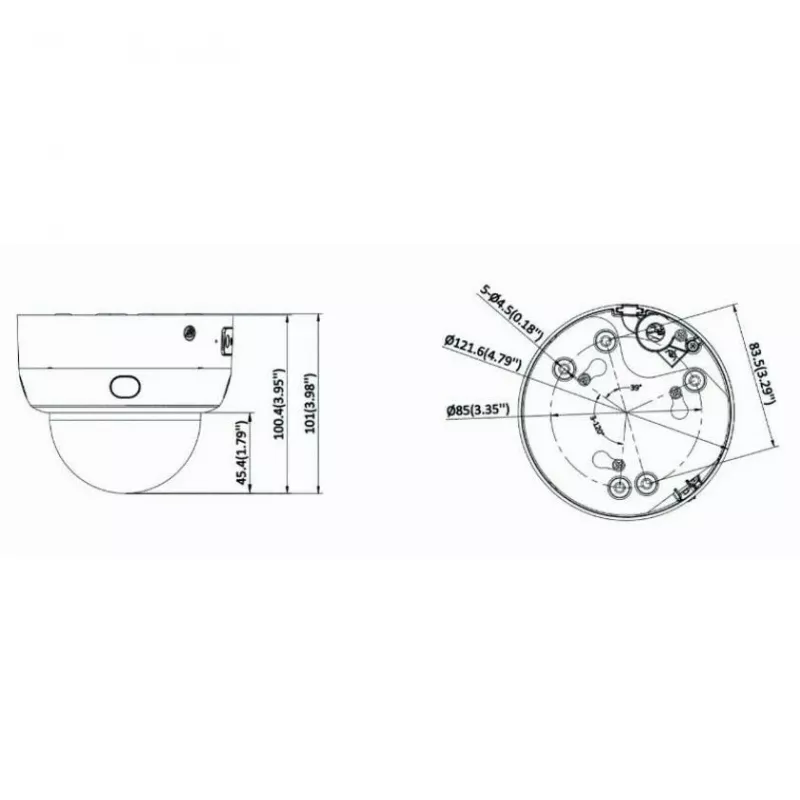 Hikvision DS-2CD2146G3-IPTRZS2UY(2.8/4)eFBLACK 4MP AcuSense IP-kaamera, 2.8mm, IP67, must