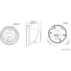 Hikvision DS-2CD2346G2H-IU(2.8mm)(EF)(Black) DarkFighter AcuSense 4MP Turret IP-kaamera