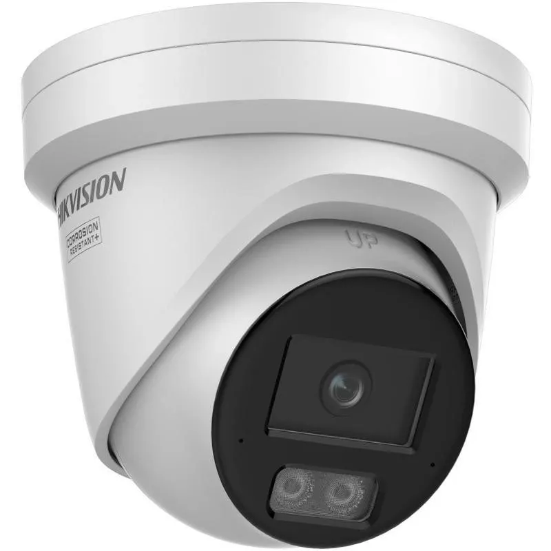 Hikvision DS-2CD2367G3-LIS2UY/SL 2.8mm 6MP välistingimustes kasutatav võrgukaamera torn AcuSense, kahesuunalise heli ja valge valgusega